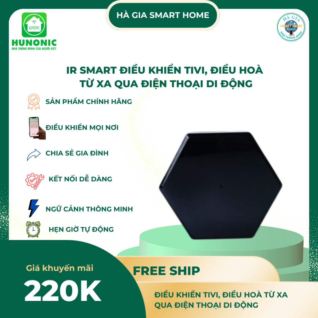 IR Smart -IR Smart Pro, Điều Khiển Tivi/Máy Lạnh Từ Xa Qua Điện Thoại Di Động