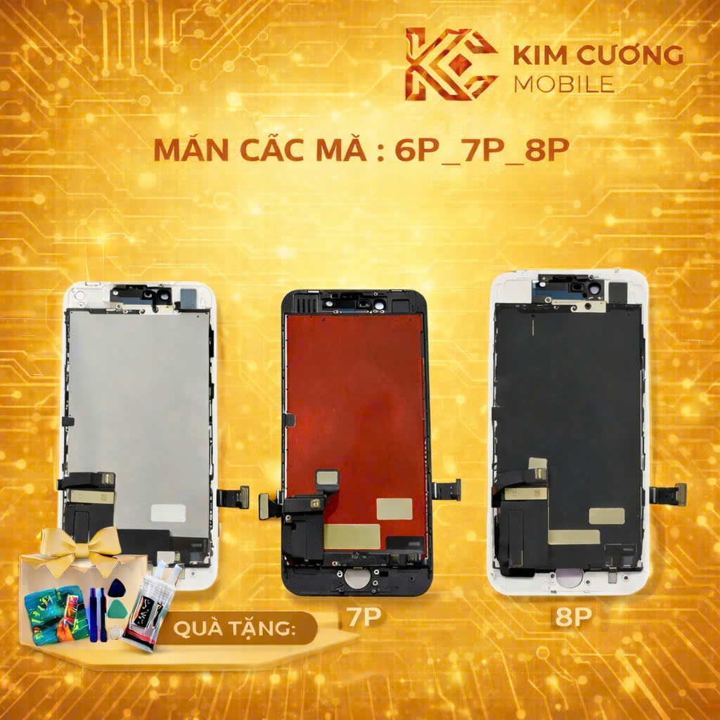 📱MÀN HÌNH DÀNH CHO ĐT 6 PLUS / 7 PLUS / 8 PLUS – MÀN LINH KIỆN – CẢM ỨNG MƯỢT📱