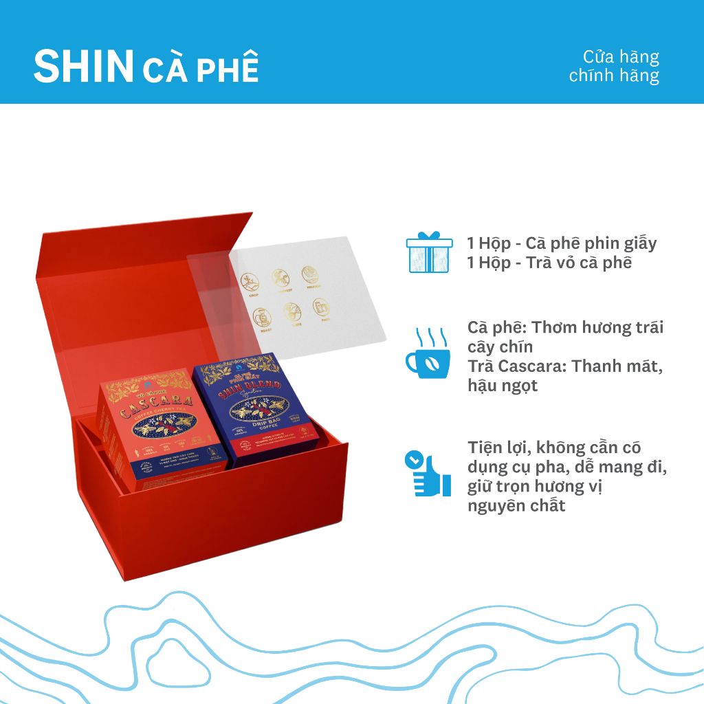 Bộ Quà Tặng Shin Blend Signature - SHIN Cà Phê
