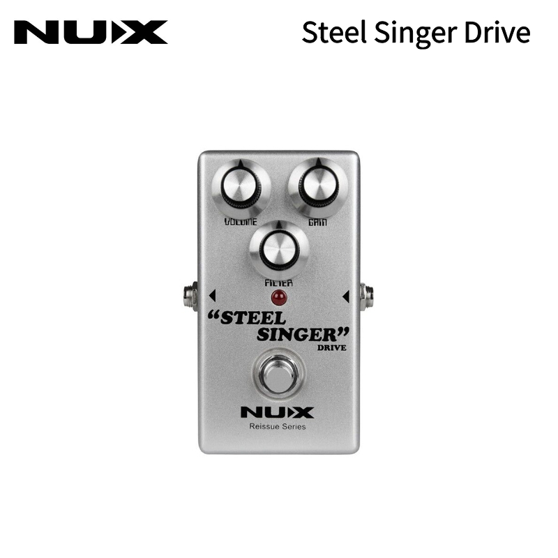 Pedal Overdrive NUX Steel Singer Drive - Âm Sắc California, Analog Tube Warmth