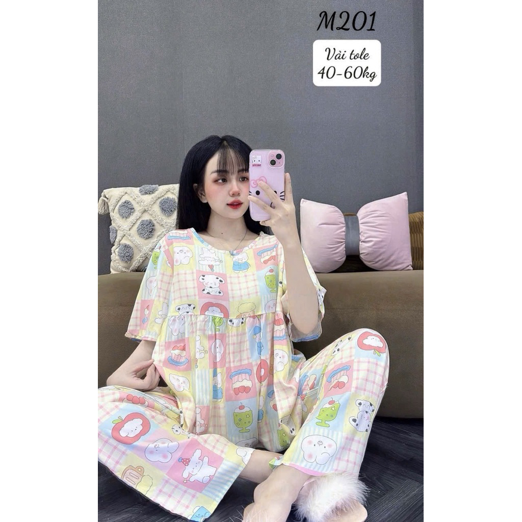 Đồ Bộ Tole dáng babydoll