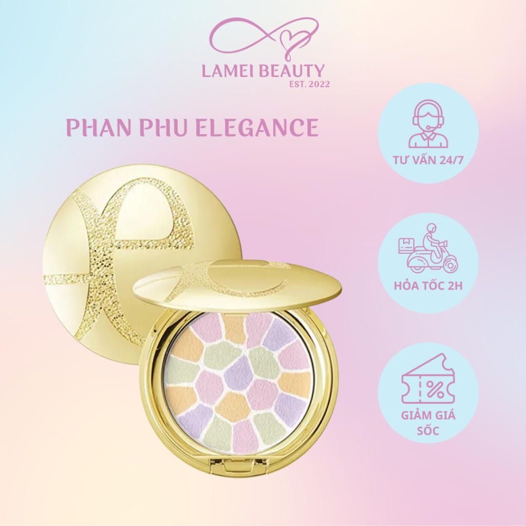 ELEGANCE LA POUDRE HAUTE NUANCE - Phấn phủ nén cao cấp Elegance Phấn phủ Elegance - Lamei.Beauty