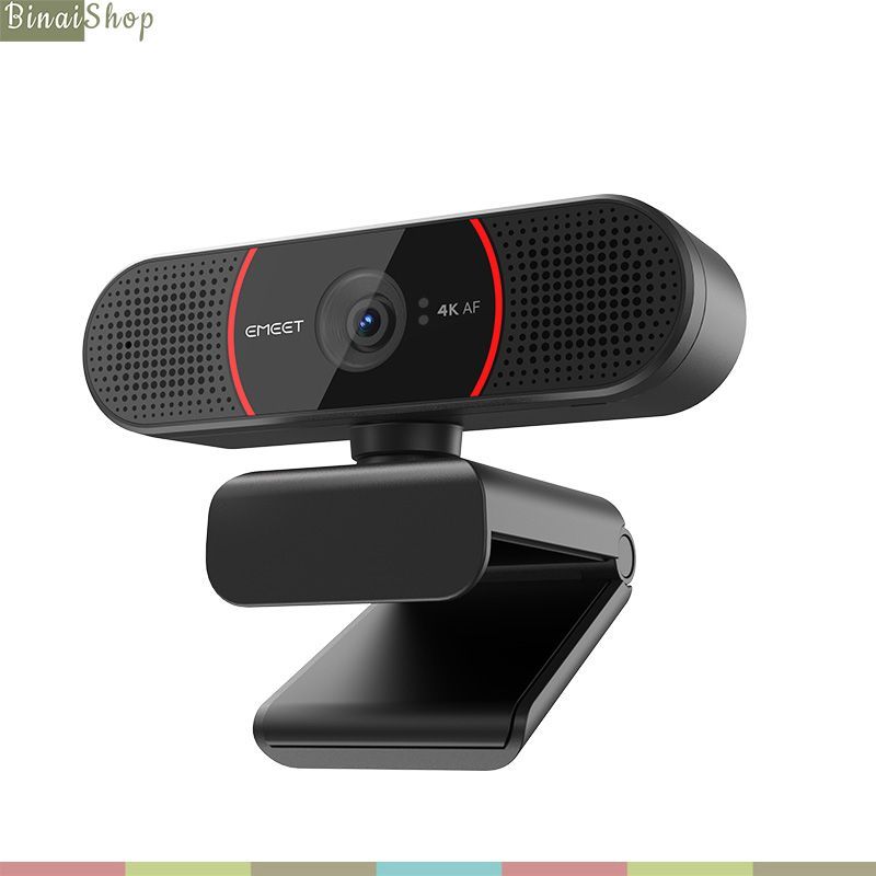Emeet  C960 4K - Webcam Họp Trực Tuyến Góc Rộng, Full HD/ 4K Tự Động Lấy Nét Và Căn Chỉnh Ánh Sáng