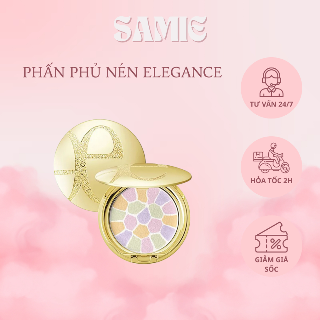 Phấn phủ nén cao cấp Phấn phủ ELEGANCE LA POUDRE HAUTE NUANCE - Samie.Cosmetics
