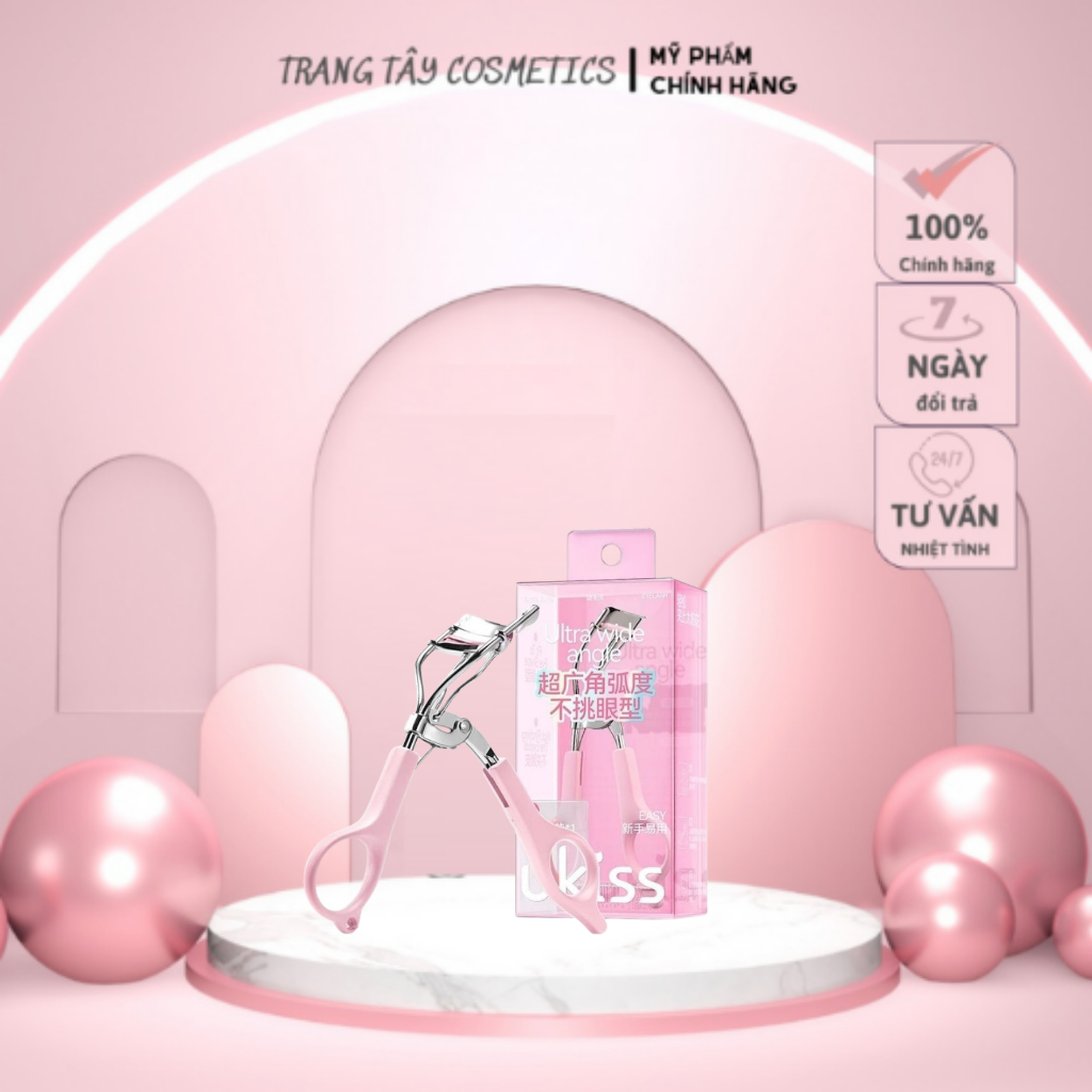 Bấm Mi Góc Rộng Kèm Đệm Ukiss