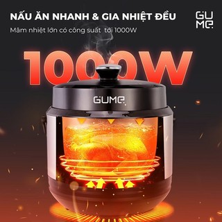 Nồi Áp Suất Điện Đa Năng Thái Lan Sharp KS-180S Dung Tích 6 Lít Lòng Nồi Inox 304