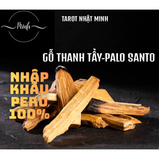 Gỗ Palo Santo  Tarot NHẬT MINH Thanh tẩy không gian Xông phòng Xông hương tịnh tâm Yoga Thiền định