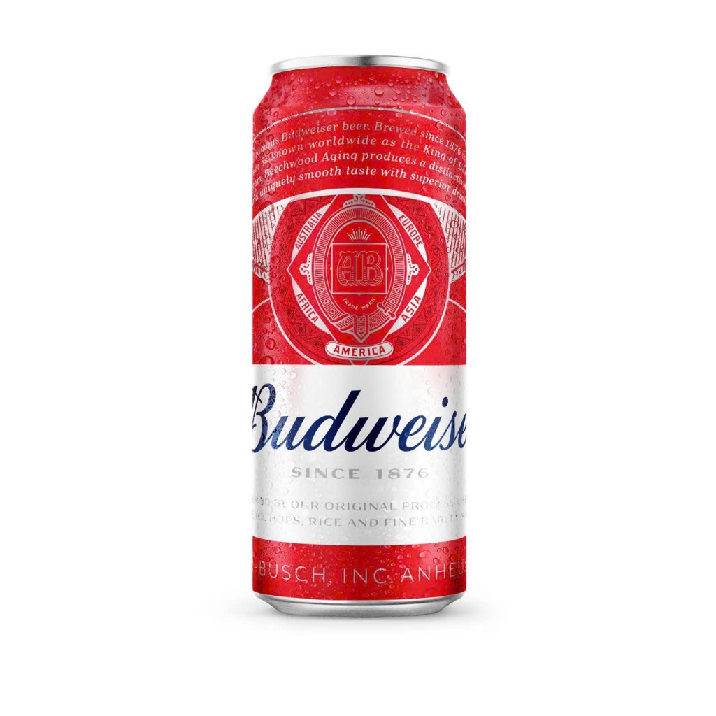 Bia Budweiser - Lon 500ml - Foodmap