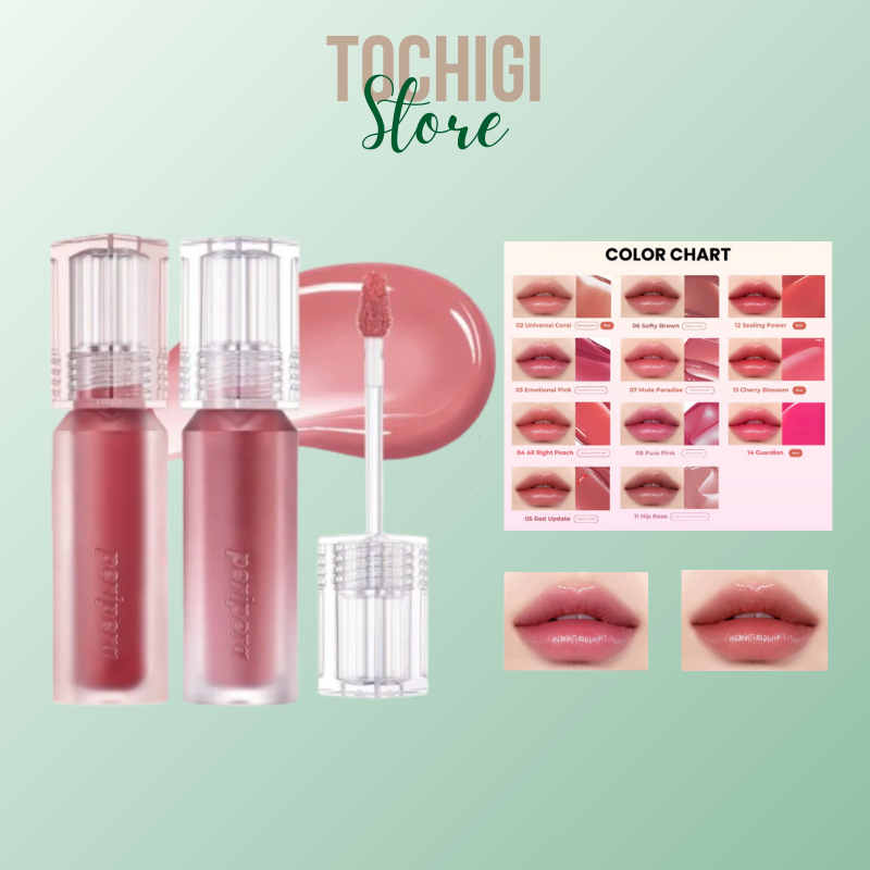 Son Tint Bóng Peripera Water Bare Tint