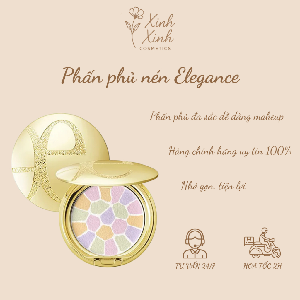 Phấn phủ nén cao cấp Phấn phủ ELEGANCE LA POUDRE HAUTE NUANCE - Xinh.Cosmetics