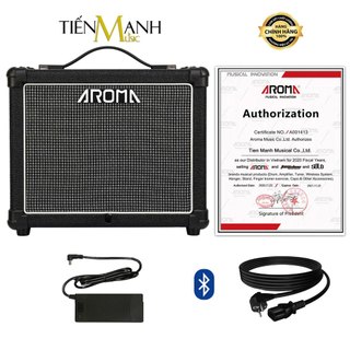 [Chính Hãng] Amply Guitar Điện Aroma AG-20 - Loa Ampli Di Động Amplifier AG20 Amp