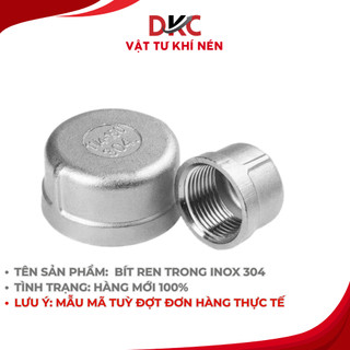 Bít ren trong inox 304 - Bít ren inox