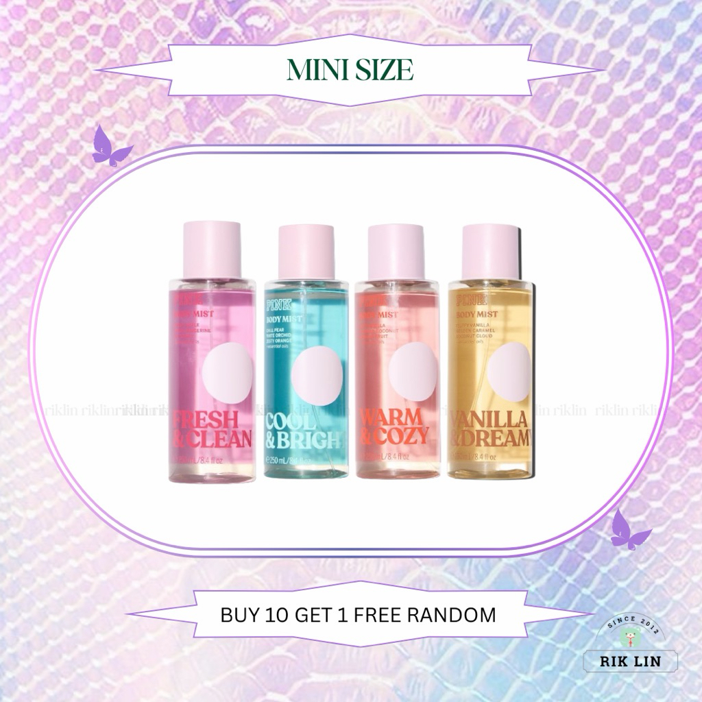 COOL & BRIGHT| WARM & COZY |FRESH & CLEAN | SOFT & DREAMY _Xịt Thơm Body Mist