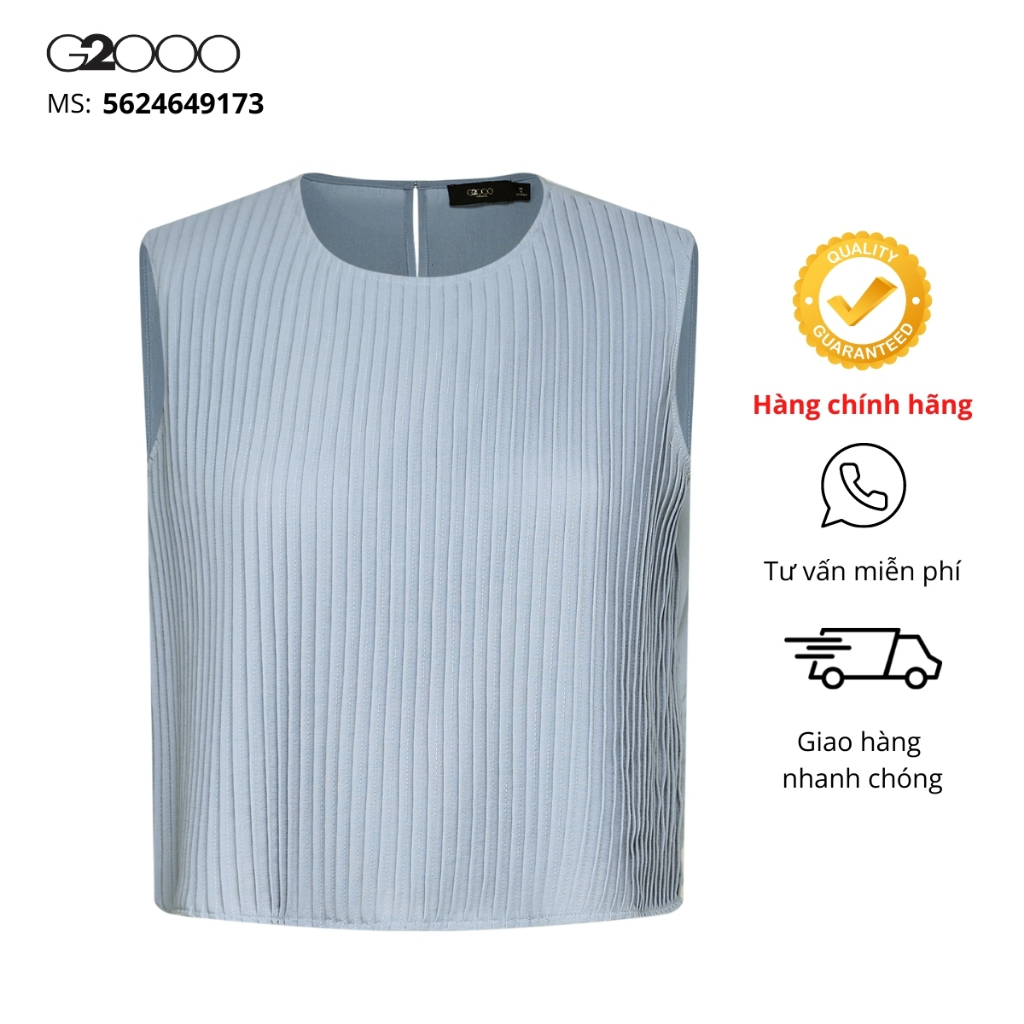 Áo Kiểu Nữ G2000 (5624649173) Màu Xanh
