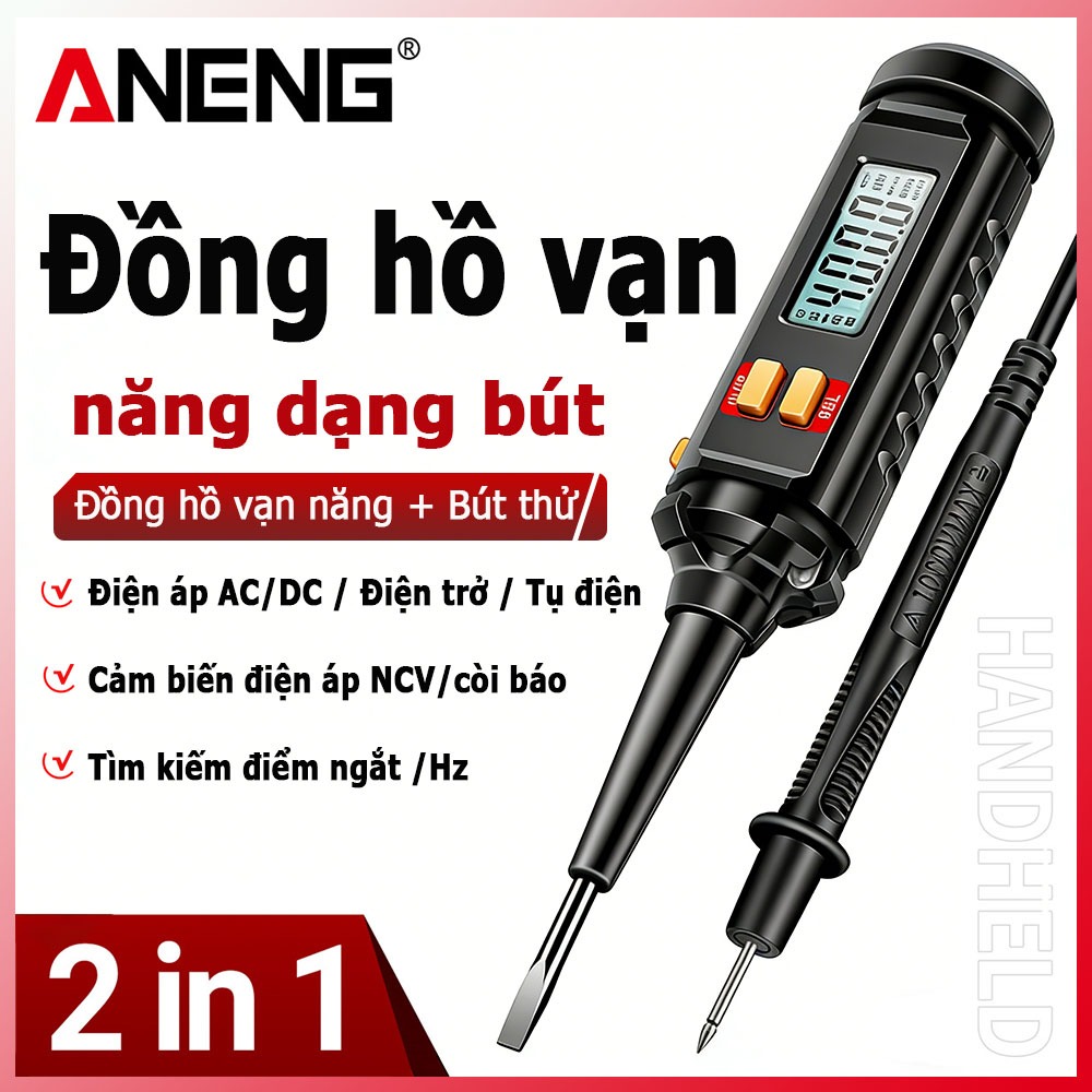 ANENG A3010 4000 Đếm Đồng hồ vạn năng bút đa năng 2 trong 1 Máy có độ chính xác cao kỹ thuật số