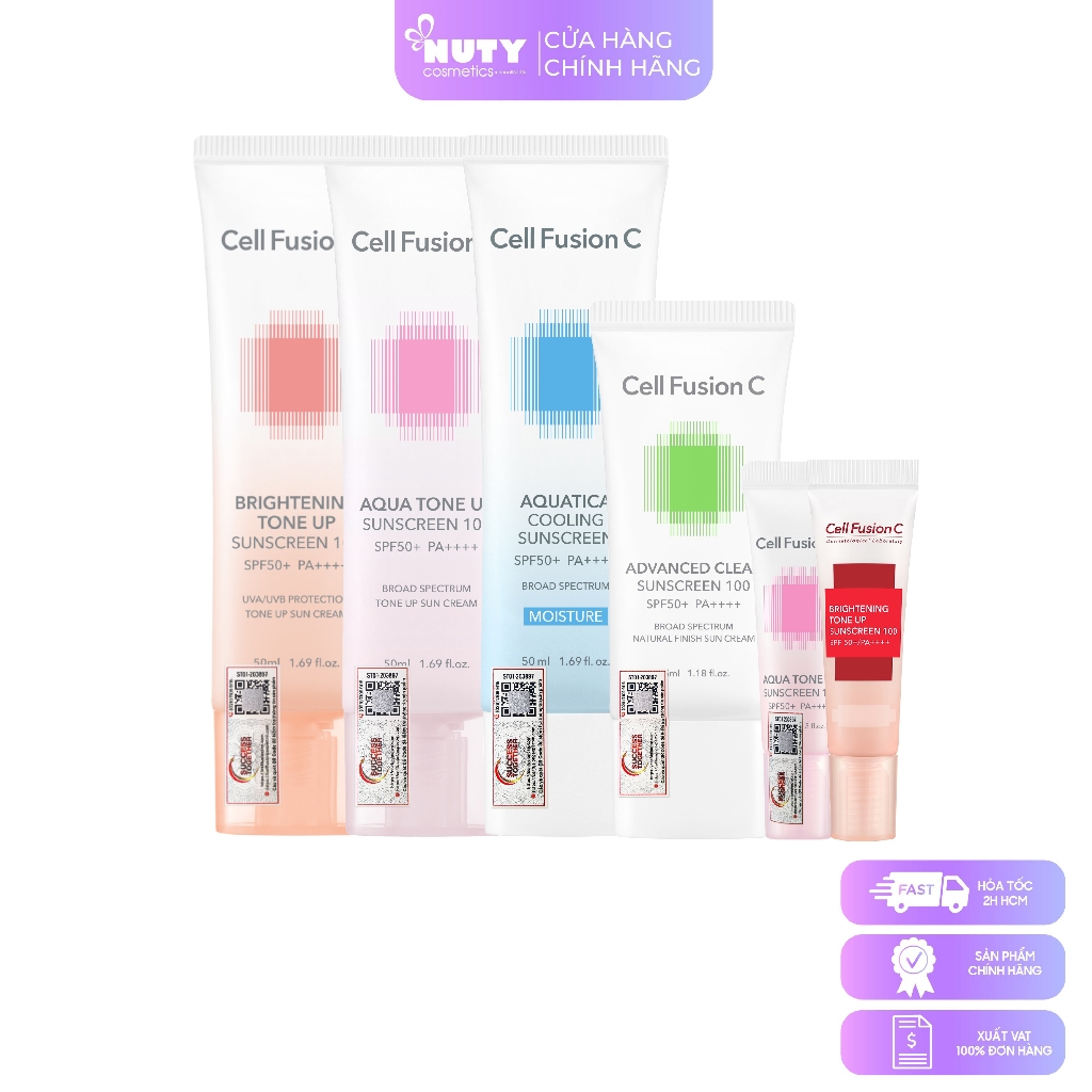 Kem Chống Nắng Cell Fusion C Derma Relief Suncream 100 (50ml)