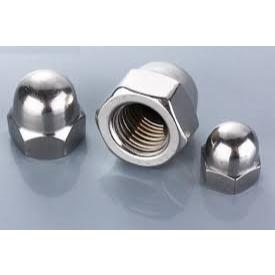 [ HÀNG CÓ SẴN] Đai ốc mũ, Tán bầu, Ecu mũ size từ M3-M24 inox 201, Inox 304, Inox 316 DIN 1587