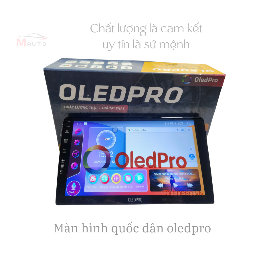 Màn Hình Ô Tô Android OledPro A5/P450 9 Inch – Nâng cấp thông minh cho mọi dòng xe Toyota, Hyundai, 