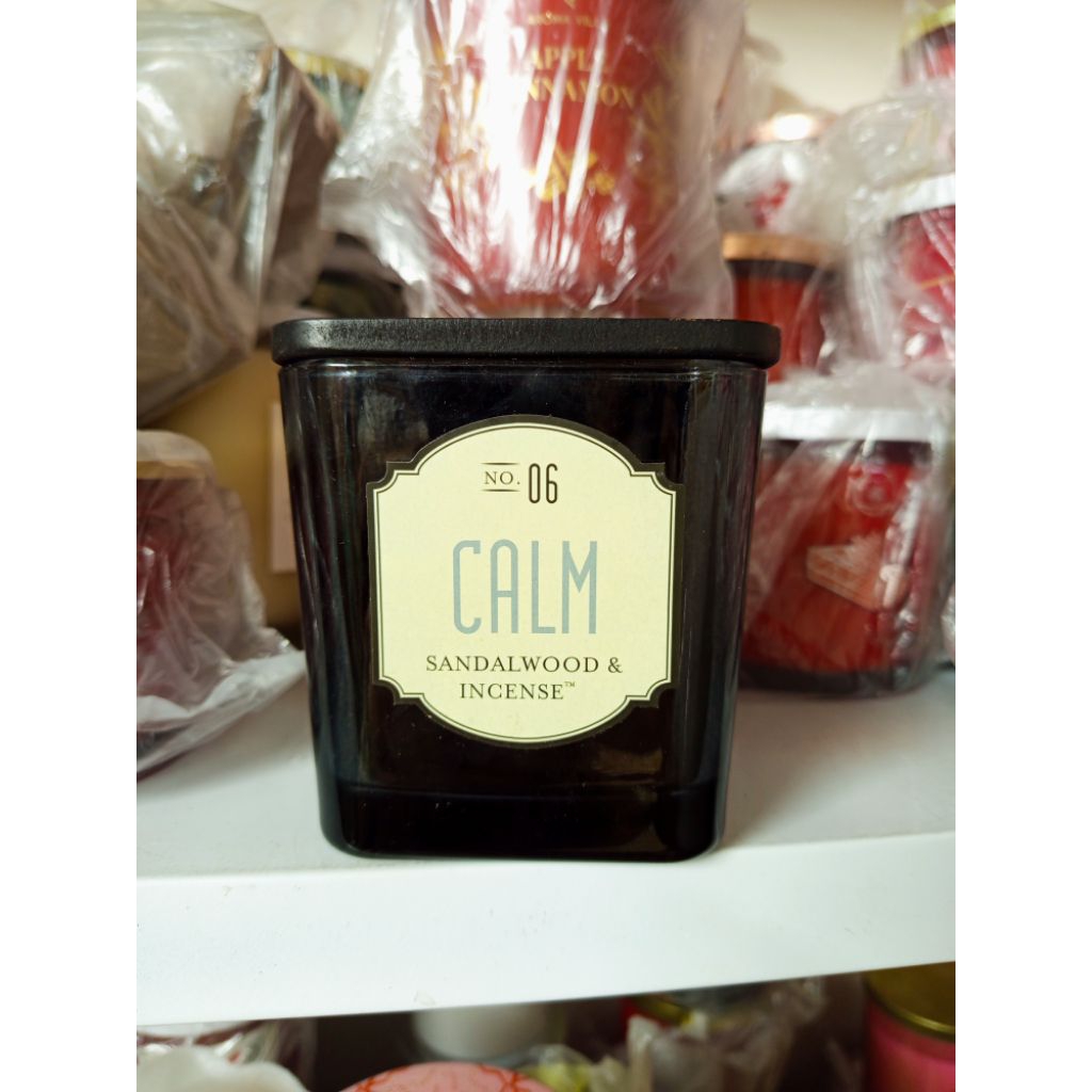 Nến thơm Calm No6 mùi Sandalwood & sense ( Sparkling champagne)
