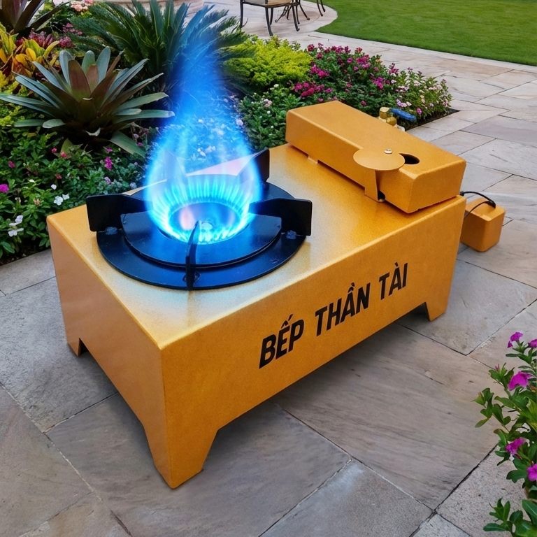 Bếp Dầu Thải KVI D45 | Bếp Tiết Kiệm Bếp Dầu Thải Công Nghiệp | Bếp Dầu Hoả Bếp Đun Dầu Ăn Thải 2 Lớ