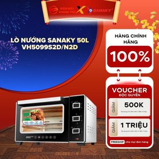 Lò nướng Sanaky 50L VH5099S2D/N2D