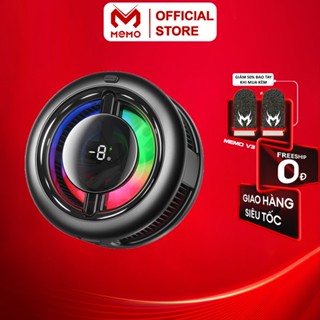 Sò lạnh tản nhiệt MEMO CX19 hỗ trợ sạc không dây làm mát nhanh chụp ảnh ngoài trời chơi game tăng fps Liên quân FF PUBG