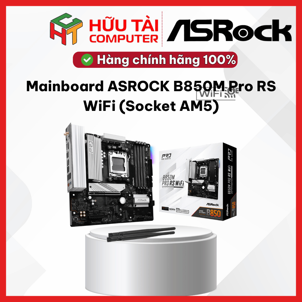 Mainboard ASROCK B850M Pro RS WiFi (Socket AM5)