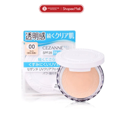 Phấn Phủ Cezanne Kiểm Soát Dầu 10g Chính Hãng Nhật Bản
