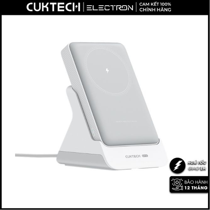 Sạc Dự Phòng Không Dây Đa Năng Cuktech WPB100N 10000mAh