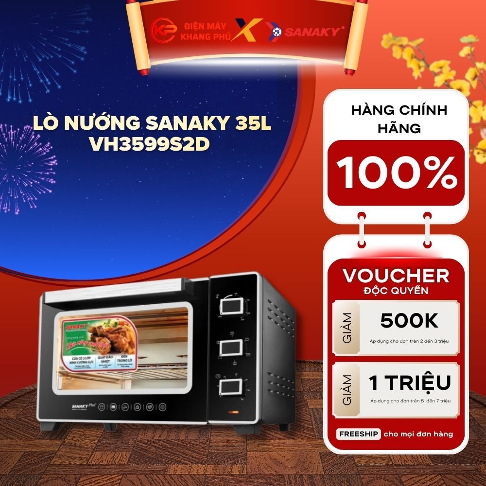 Lò nướng Sanaky 35L VH3599S2D