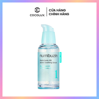 Tinh chất làm dịu da Numbuzin No.1 Pantothenic B5 Active Soothing Serum 50ml