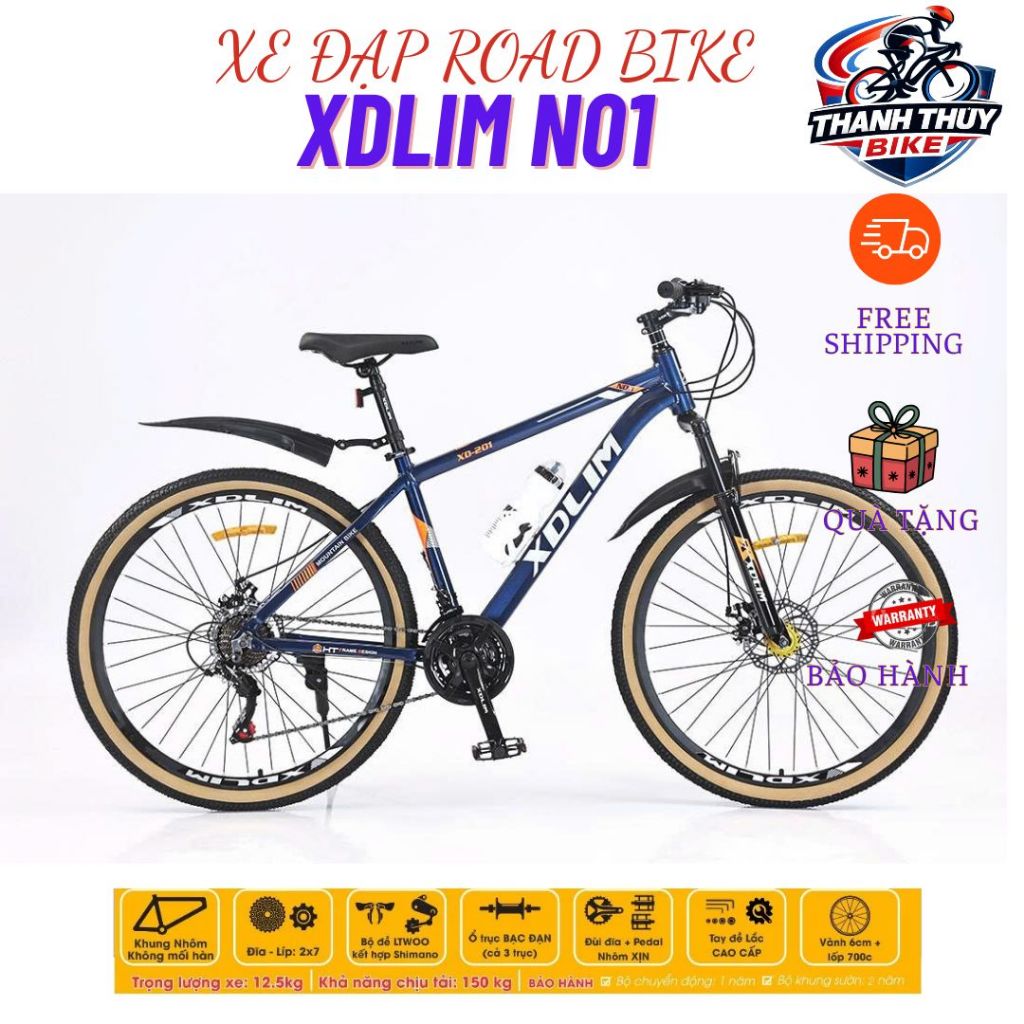 Xe Đạp Địa Hình Khung Nhôm XDLIM NO1 - 4 MÓN QUÀ TẶNG, BẢO HÀNH 5 NĂM
