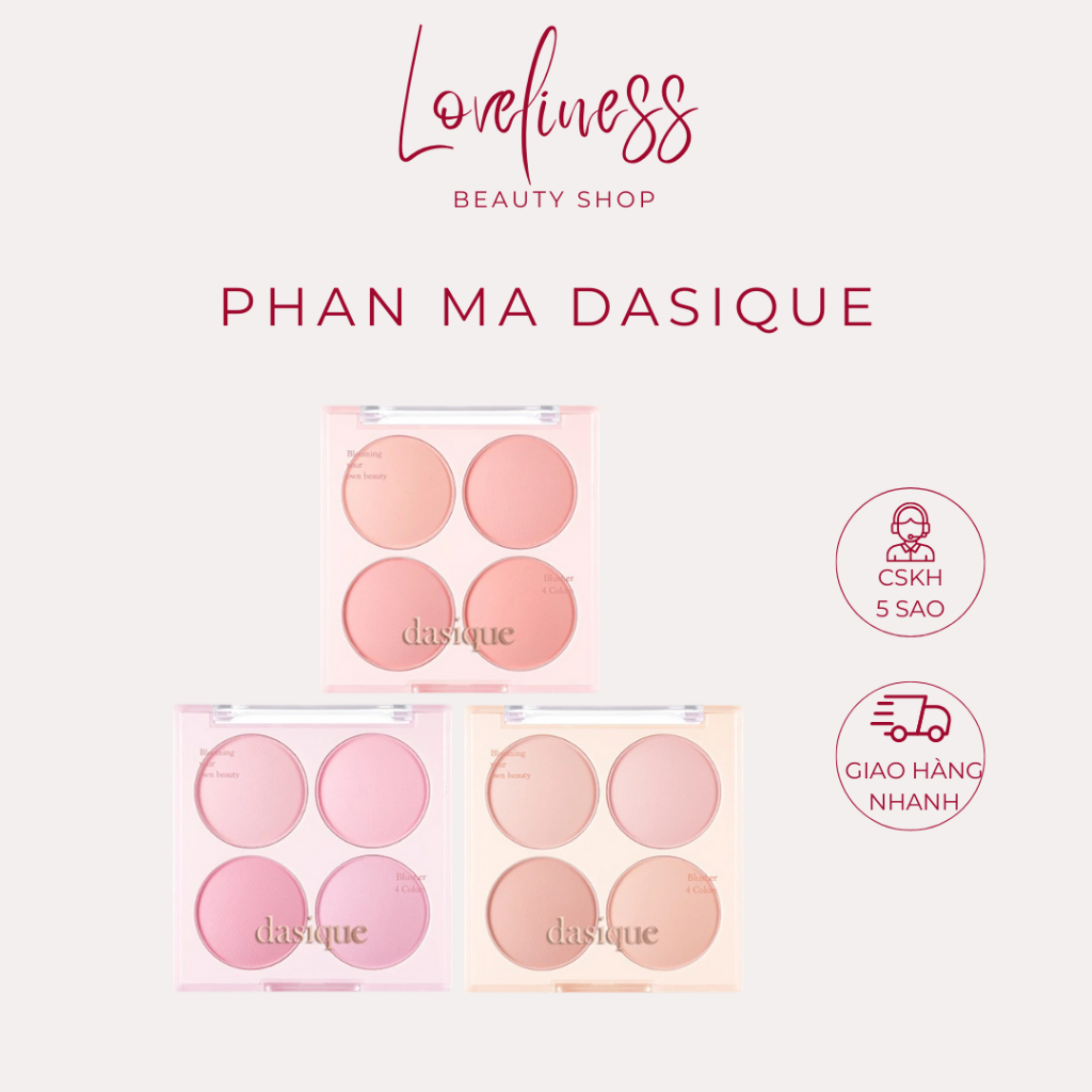 Phấn Má Hồng Dasique Blending Mood Cheek Phấn má Dasique Má hồng Dasique - LOVELINESS.BEAUTY