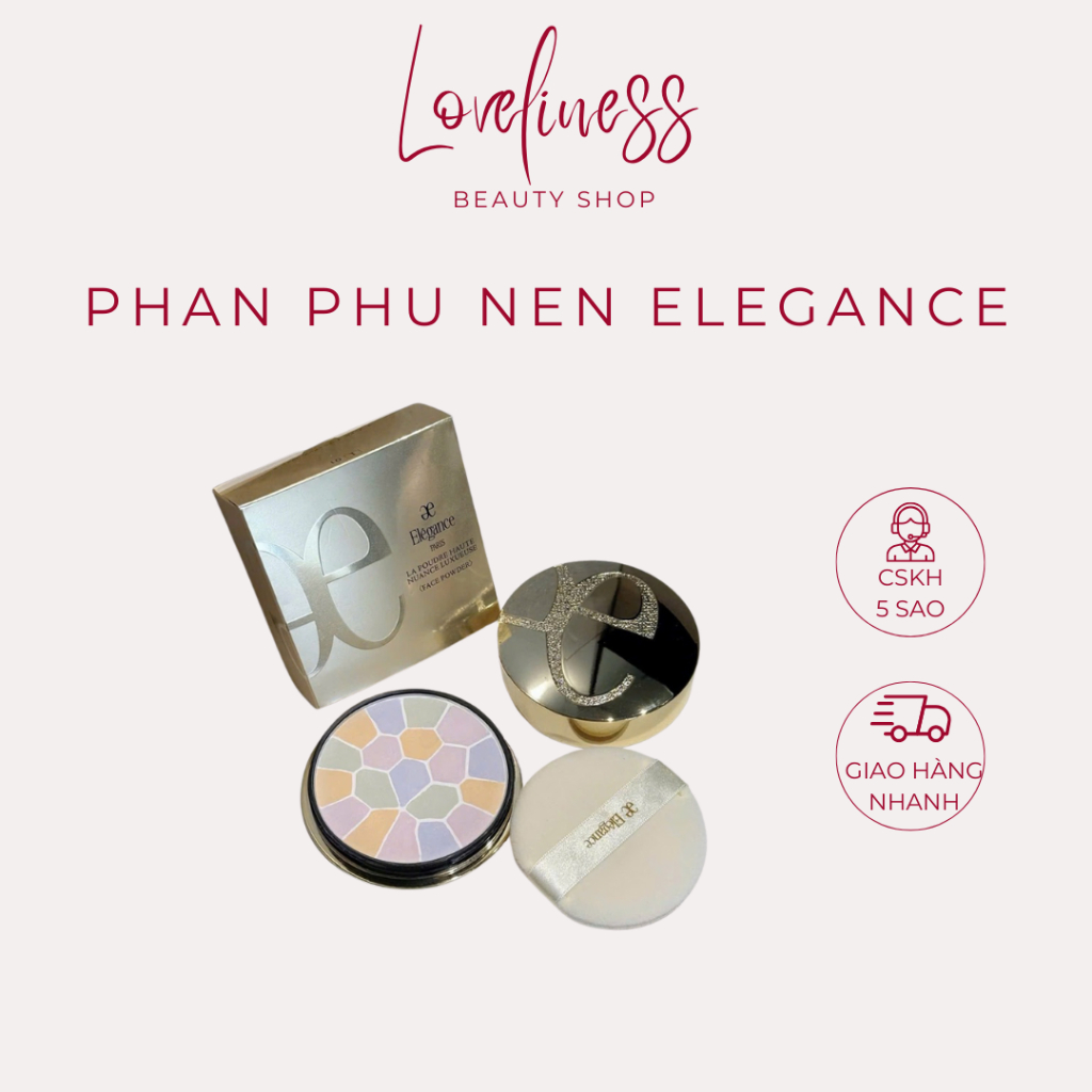 Phấn phủ nén cao cấp Phấn phủ ELEGANCE LA POUDRE HAUTE NUANCE - LOVELINESS.BEAUTY