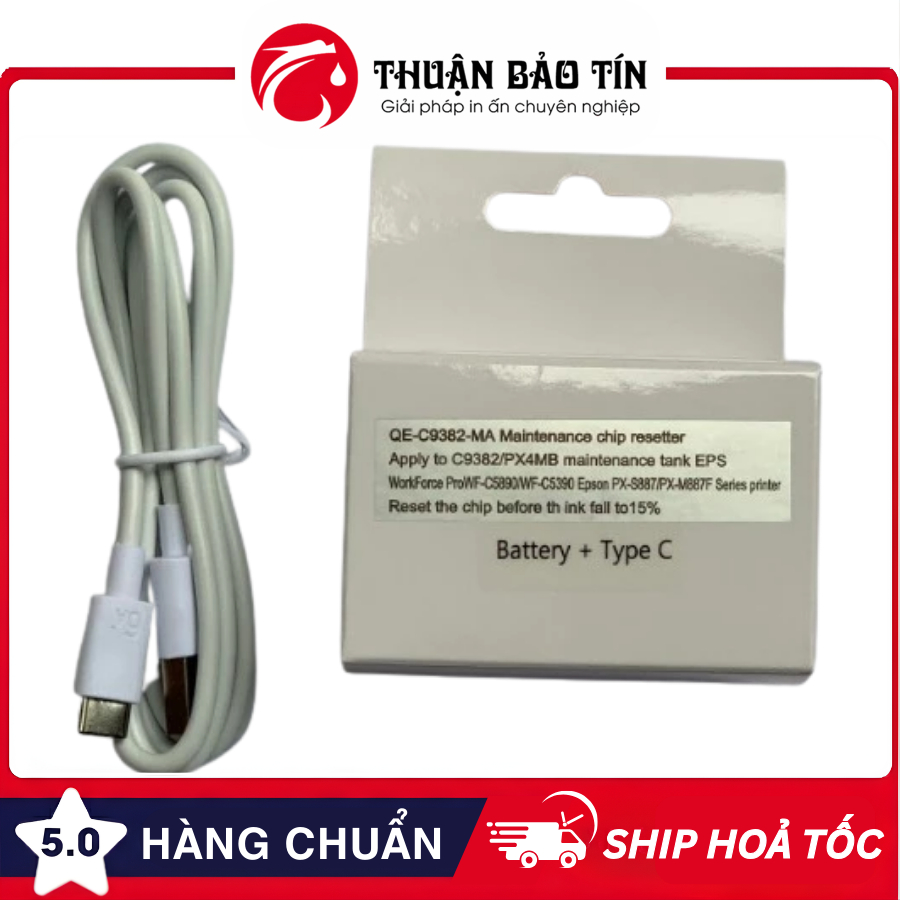 Kít reset chip thải Epson C5390, C5890 – Model C9382 – Dùng để reset hộp mực thải