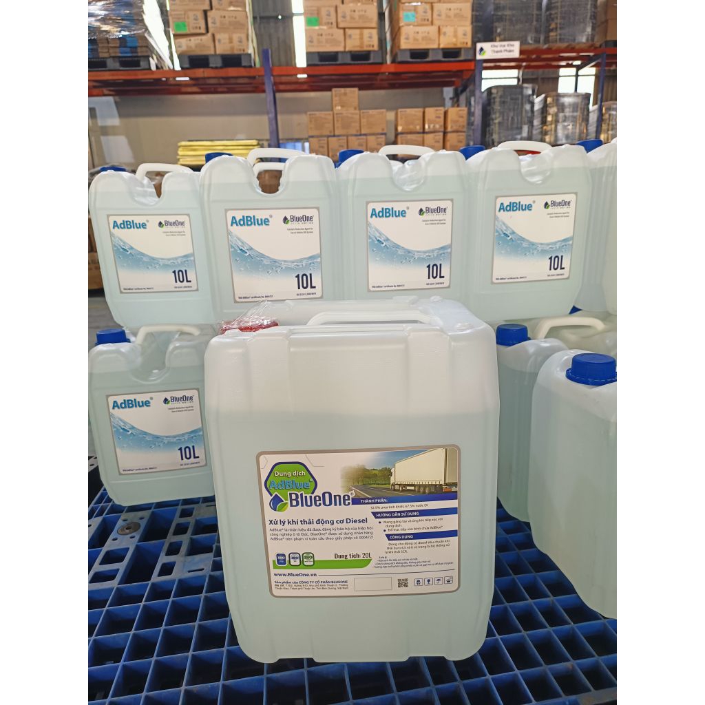 Nước Ure_Xử lí khí thải AdBlue [Can 20L - BlueOne]