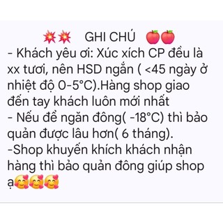 XÚC XÍCH ZING ZING CP 500g