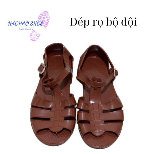 Dép rọ bộ đội các ông công ty HOA SAN, đi chắc chân, chất liệu dày dặn, dẻo dai HAOHAO SHOE