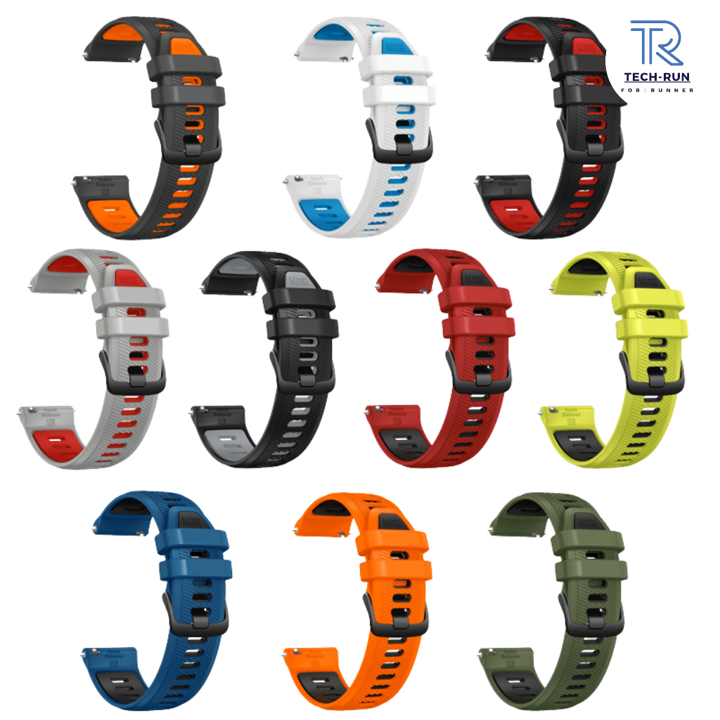 Dây Đeo Silicon Garmin Quick Release Forerunner 265/255 Venu 2/3 22mm Mix Màu