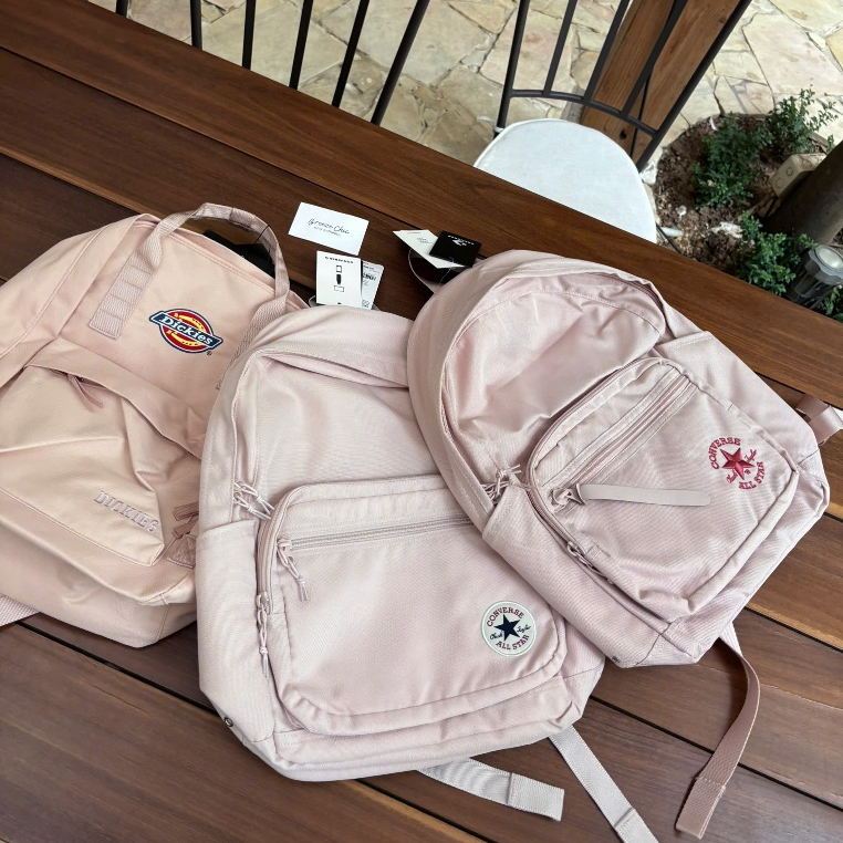 [ Auth 100% ] Balo Converse Go2 Chính Hãng Bản Hồng Phấn.