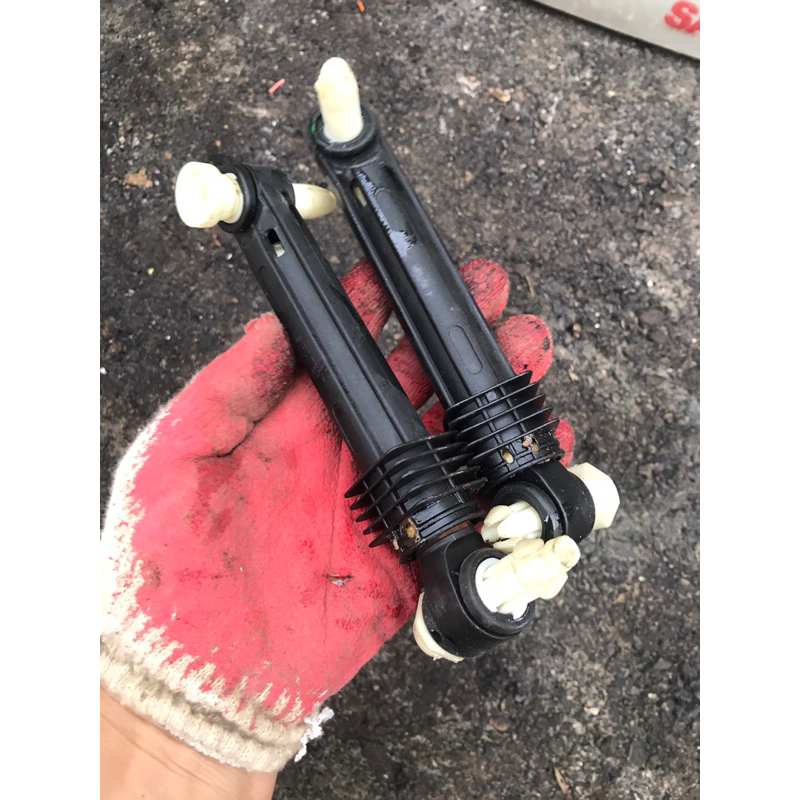 2 thụt giảm xóc máy giặt Beko 8kg WTV 8634XS0 cũ tốt nhún êm