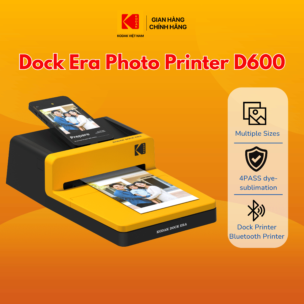 Máy In Ảnh Lấy Ngay KODAK DOCK ERA PHOTO PRINTER D600