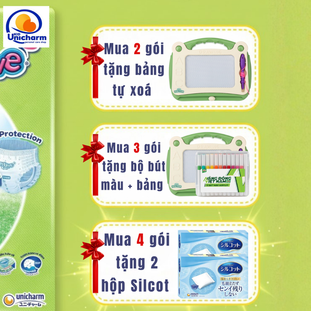 Bộ quà tặng khi mua tả Babylove / Capy - Gửi theo cơ cấu đặt hàng