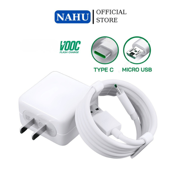 Sạc Nhanh VOOC 20W dùng cho Máy OPPO Find X, R17 Pro/ R17 Series,F11/F11 PRO /RENO2/RENO 2F Chính Hãng NAHU