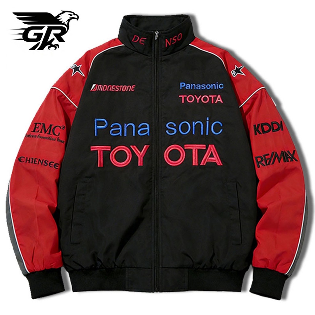 GR Áo Khoác Đua Xe Parachute Toyota F1 Áo Khoác Cặp Mỏng Basic Local Brand Parachute Nam Bomber Jack
