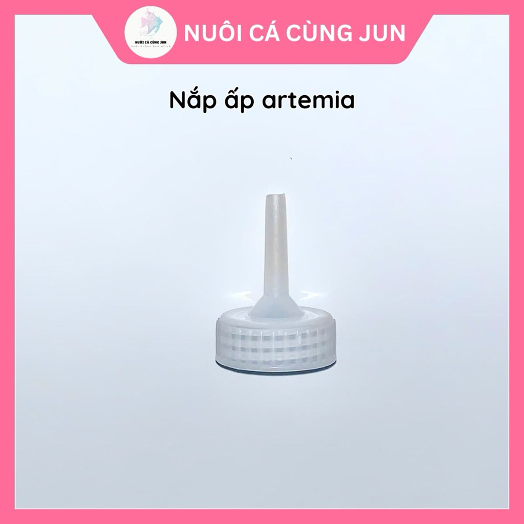 COMBO 5 Nắp ấp artemia, dụng cụ ấp nở artemia, vặn với các loại chai nhựa đa dụng