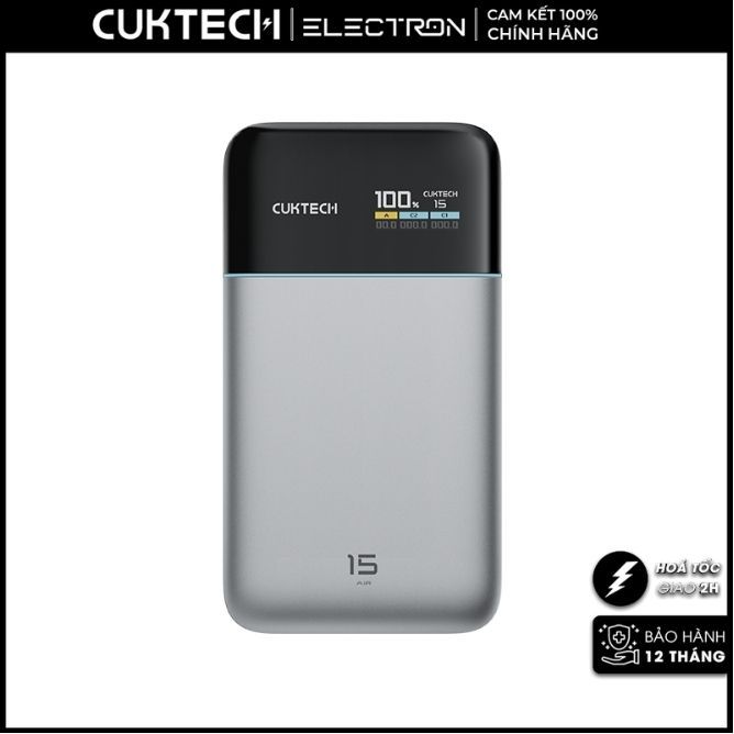 Pin dự phòng Cuktech 15 Air Power Bank 15.000mAh – PB150S