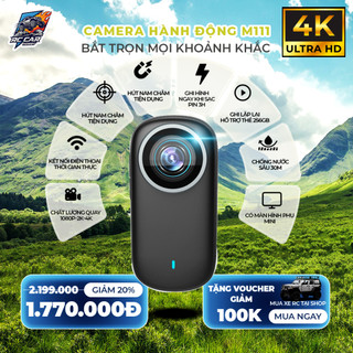Camera hành động m111 quay 4K 30 FPS