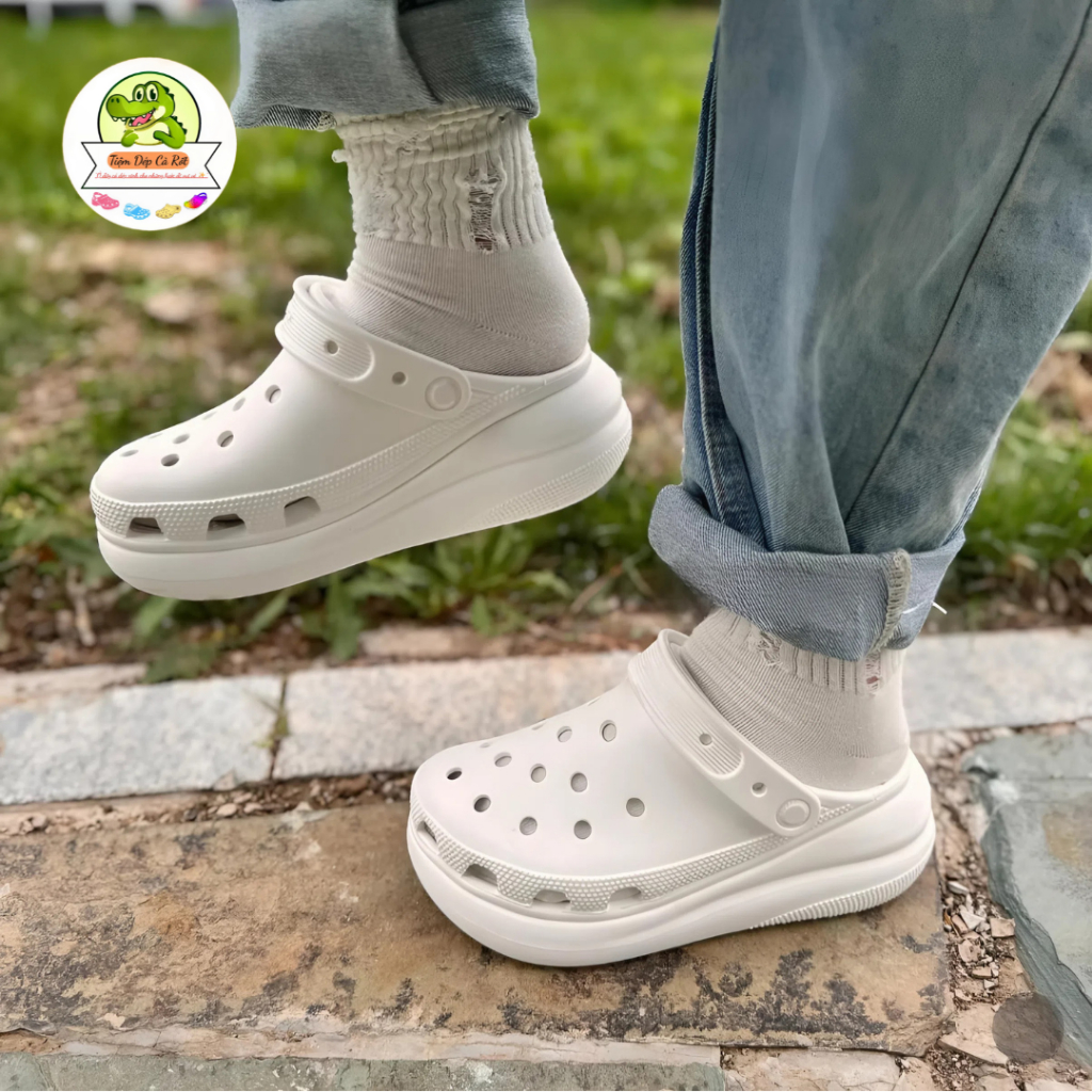 (Có sẵn) SỤC CRUSH NỮ 7CM- Sục Cross Đế Cao Nữ 7CM siêu êm