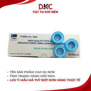 Cao su non cuộn 10 mét - Băng keo lụa - Keo quấn ren - Băng tan cao su non - Hộp cao su non 60 cuộn